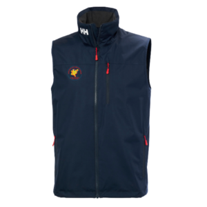 Men's Helly Hansen Vest in Navy with AGLCA logo on the right chest