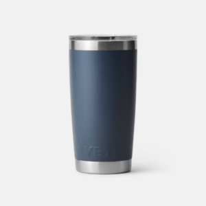 20oz Yeti Rambler tumbler in navy with no logo